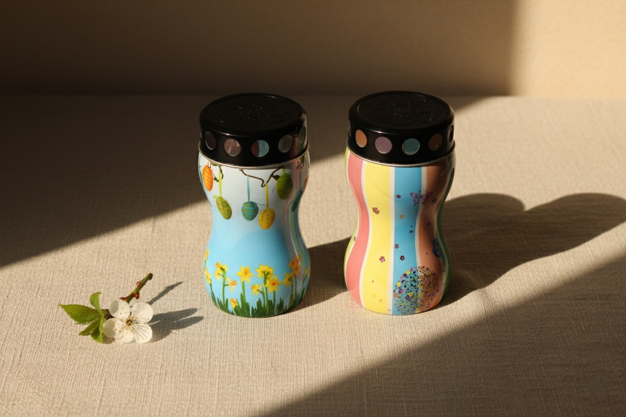 Set 2 candele plastic Sfintele Paste (50 ore)