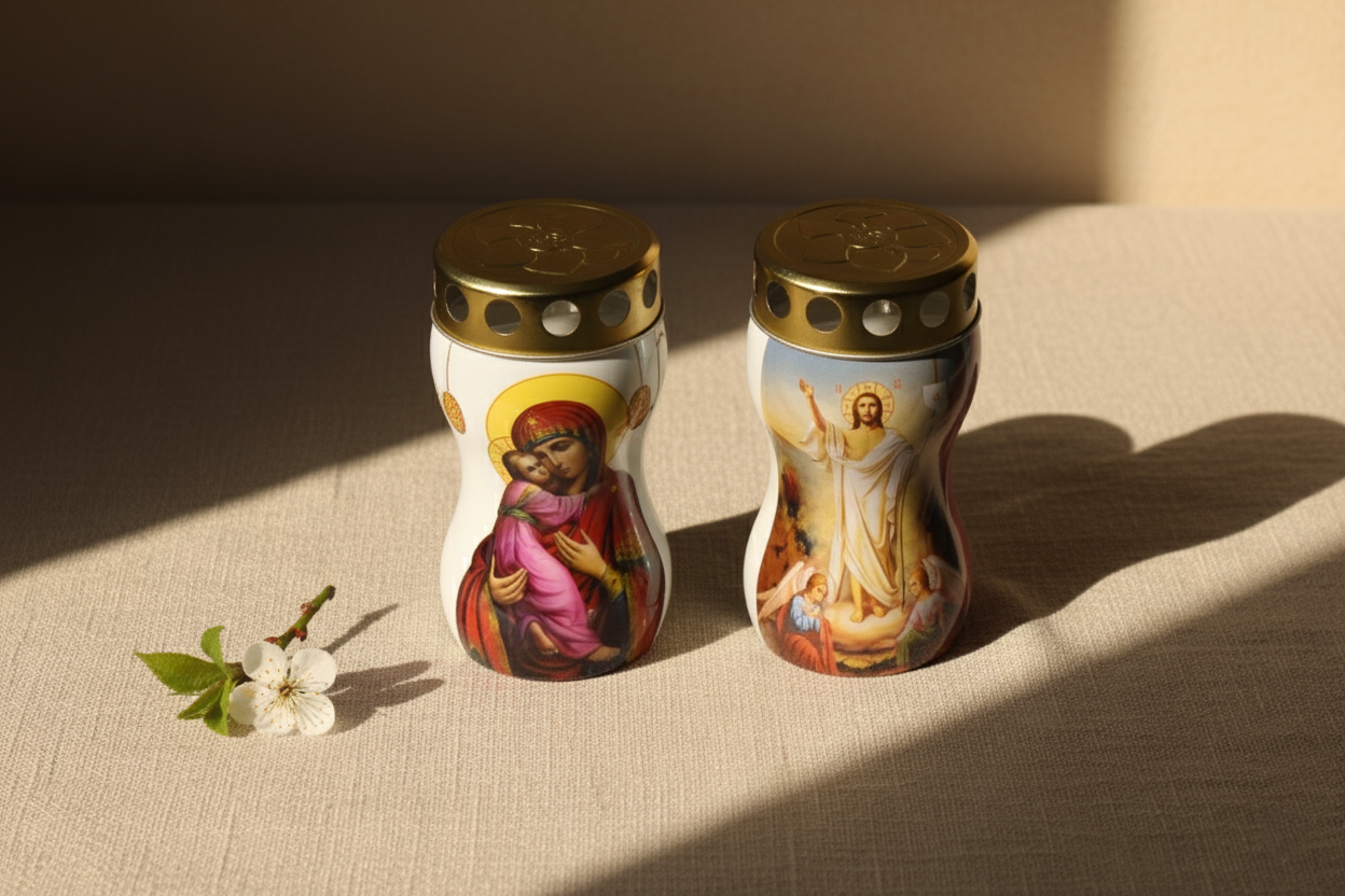 Set 2 candele clepsidra (50 ore)