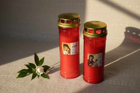 Set 2 candele plastic capac (48 ore+ 96 ore)