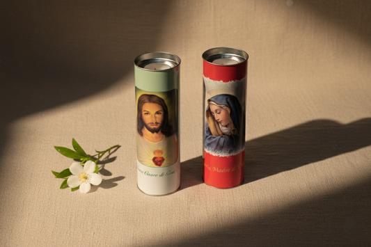 Set 2 candele ecologice (72 ore)