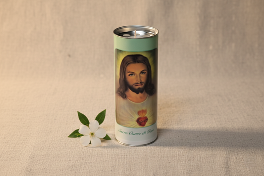 Candela ecologica Sacro Cuore di Gesu (120 ore)