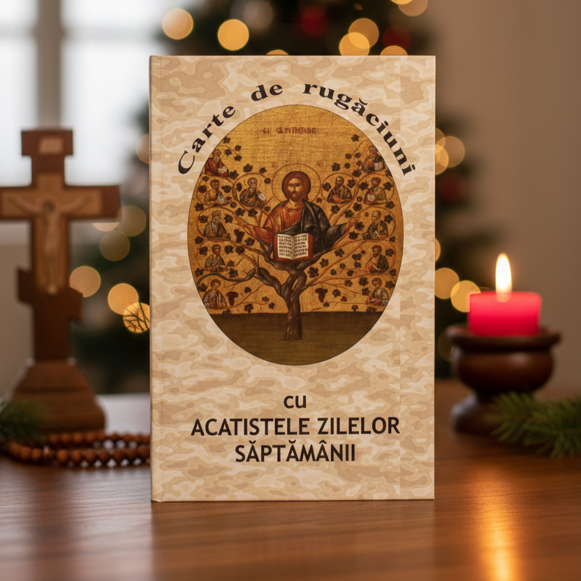 Carte de rugăciuni cu Acatistele zilelor săptămânii (cartonata)