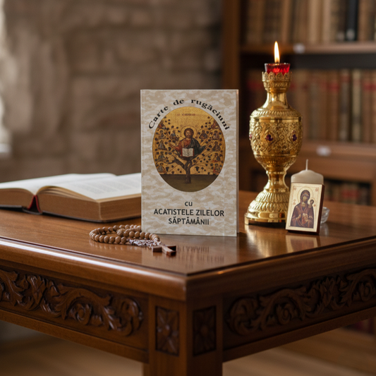 Carte de rugăciuni cu Acatistele zilelor săptămânii (cartonata)