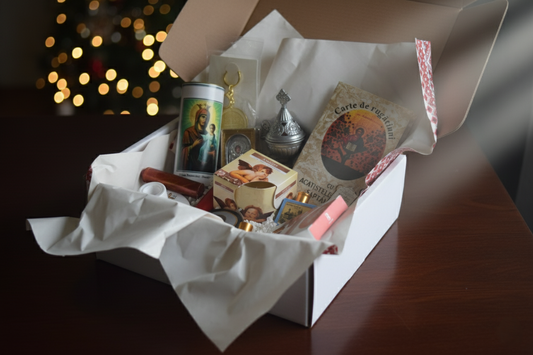 Pachet Cadou Ortodox: Lumină și Credință de Crăciun