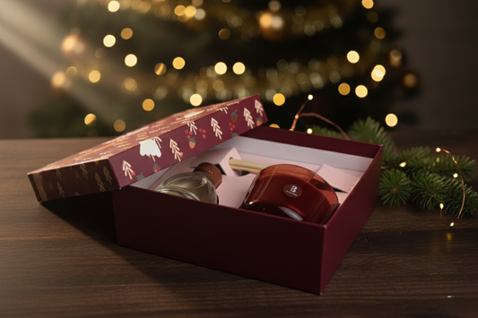 Set cutie cadou de Craciun